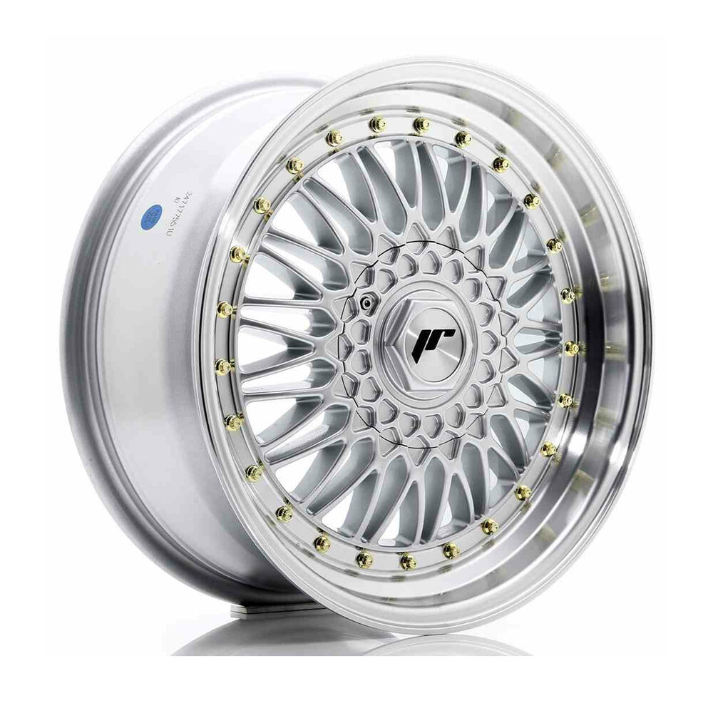 Jantă JR JR9 R17 7,5J ET35 4x100/108 Silver w/Machined Lip Jantă JR JR9 R17 7,5J ET35 4x100/108 Silver w/Machined Lip