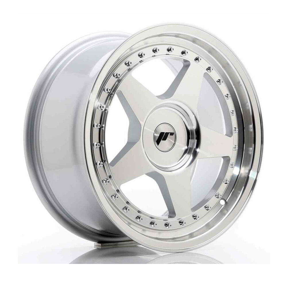 Jantă JR6 R17 8J ET35 5x105-120 Blank Silver Machined Jantă JR6 R17 8J ET35 5x105-120 Blank Silver Machined