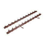 Kit complet jaluzea de terasă PergoLino20, 180 cm înălțime, feronerie metalică și 20 de lamele din pin — imaginea 6