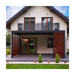 Kit feronerie din compozit pentru 6 lamele orientabile, 57 cm, jaluzele de terasă DIY — imaginea 2