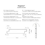 Lamele din lemn de pin clasa AB pentru PergoLino, 95 mm, 100 / 110 / 130 cm, închidere la drept — imaginea 3