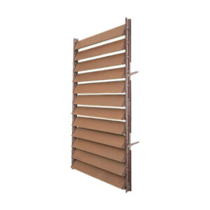 Lamele din pin termotratat pentru PergoLino, 120 / 150 cm, 95 mm, închidere la drept