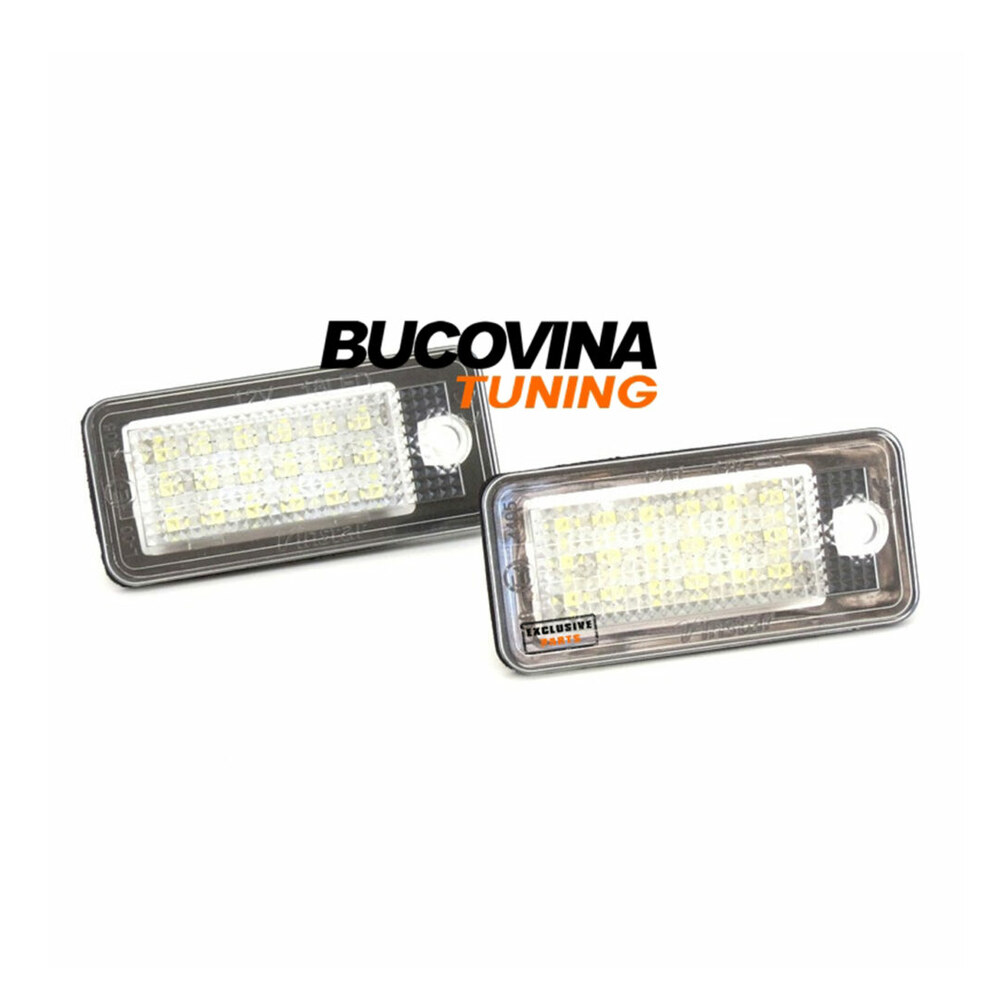 Lămpi număr cu LED compatibile cu Audi A8 D3 (02-09) Lămpi număr cu LED compatibile cu Audi A8 D3 (02-09)
