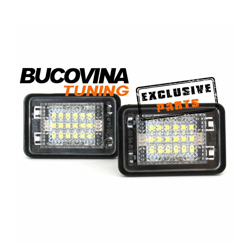Lămpi număr cu LED compatibile cu Mercedes Benz GLK X204 (07-13) Lămpi număr cu LED compatibile cu Mercedes Benz GLK X204 (07-13)