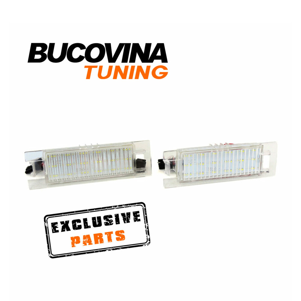 Lămpi număr cu LED compatibile cu Opel Vectra C (02-08) Lămpi număr cu LED compatibile cu Opel Vectra C (02-08)