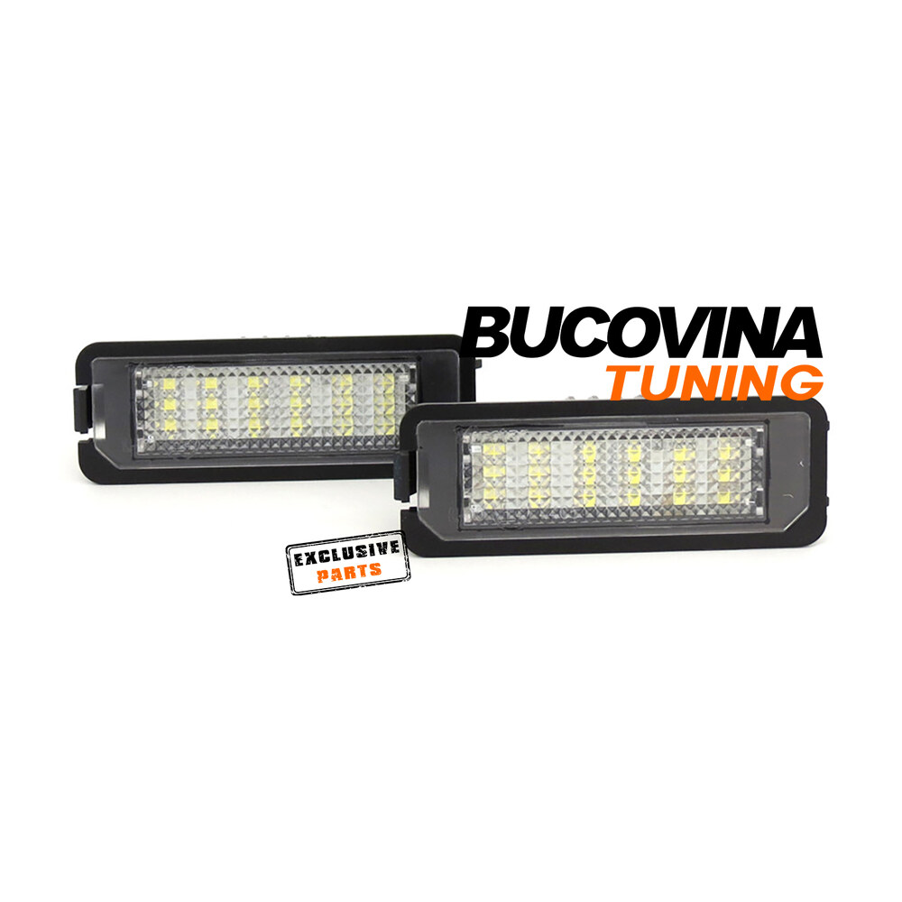 Lămpi număr cu LED compatibile cu VW Golf 5 (03-08) Lămpi număr cu LED compatibile cu VW Golf 5 (03-08)