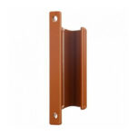 Mâner de exterior tip scoică din aluminiu, 92 × 12 mm, pentru jaluzele cu glisiere Mesteri Mari — imaginea 5