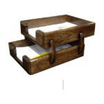Mobilier de birou din stejar masiv MO01 — imaginea 5