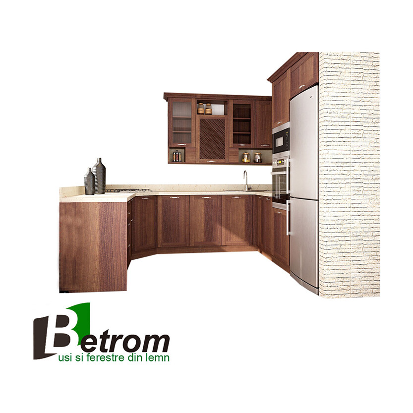 Mobilier de bucătărie din lemn masiv ML19 Mobilier de bucătărie din lemn masiv ML19