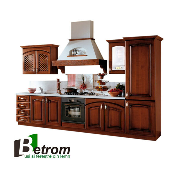 Mobilier de bucătărie din lemn masiv ML24