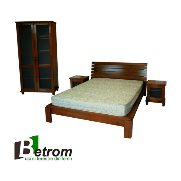 Mobilier de dormitor din lemn masiv ML13
