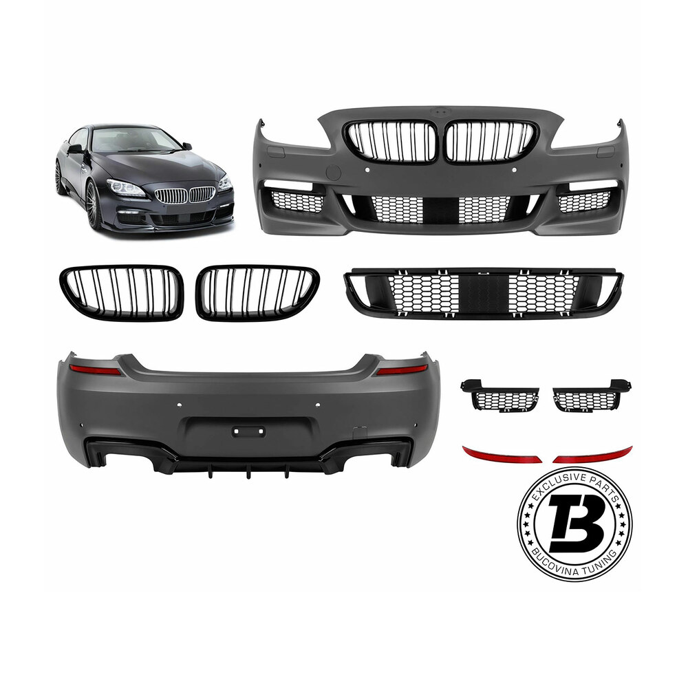 Pachet exterior compatibil cu BMW Seria 6 F06 F12 F13 M-Tech Design Pachet exterior compatibil cu BMW Seria 6 F06 F12 F13 M-Tech Design