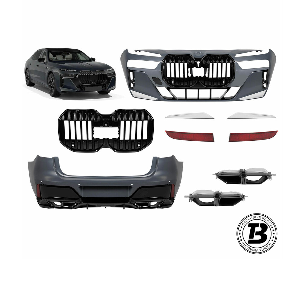 Pachet exterior compatibil cu BMW Seria 7 G70 M760 Design Pachet exterior compatibil cu BMW Seria 7 G70 M760 Design