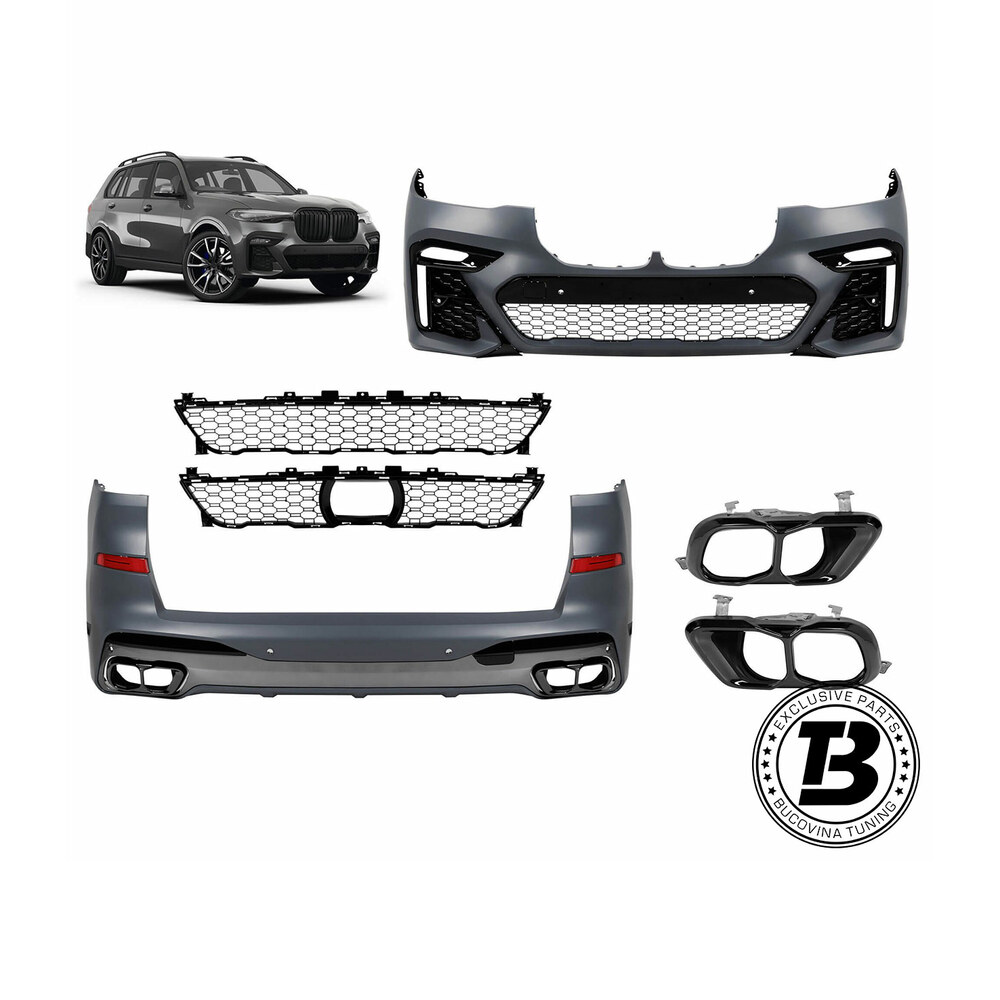 Pachet exterior compatibil cu BMW X7 G07 X7 M Tech Design Pachet exterior compatibil cu BMW X7 G07 X7 M Tech Design