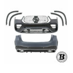 Pachet exterior compatibil cu Mercedes GLE W167 SUV GLE 63S Design