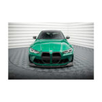 Pachet exterior de prelungiri lip compatibil cu BMW M3 G80 Sedan (22-25) Maxton Design Carbon — imaginea 2