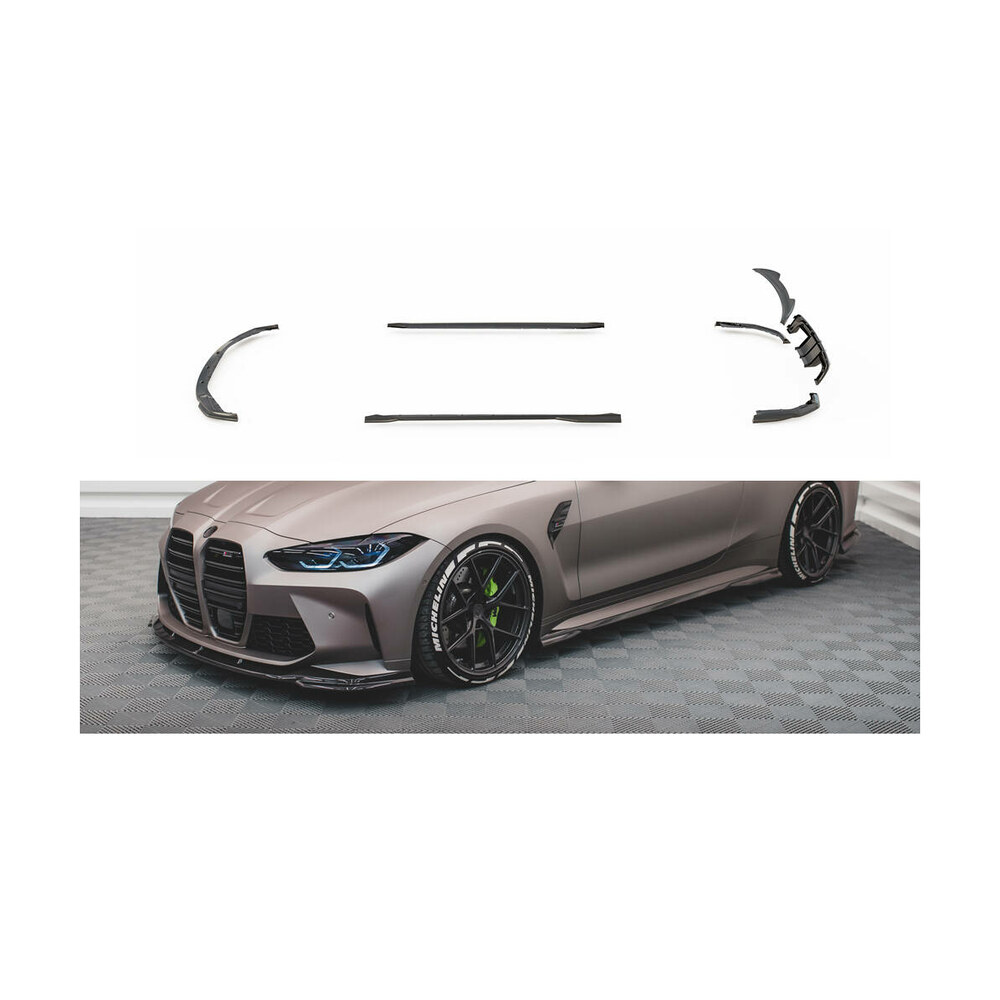 Pachet exterior de prelungiri lip compatibil cu BMW M4 G82 (21-25) Maxton Design Carbon Pachet exterior de prelungiri lip compatibil cu BMW M4 G82 (21-25) Maxton Design Carbon