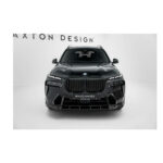 Pachet exterior de prelungiri lip compatibil cu BMW X7 G07 LCI (22-25) Maxton Design Carbon — imaginea 3