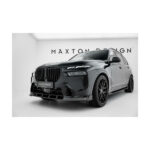 Pachet exterior de prelungiri lip compatibil cu BMW X7 G07 LCI (22-25) Maxton Design Carbon — imaginea 4