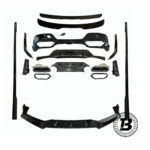 Pachet exterior prelungiri Aero compatibil cu BMW Seria 7 G70 M-Pack — imaginea 2