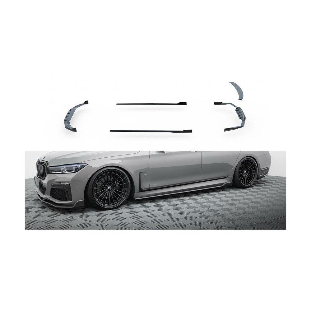 Pachet exterior prelungiri compatibil cu BMW Seria 7 G11 LCI Maxton Design Carbon Pachet exterior prelungiri compatibil cu BMW Seria 7 G11 LCI Maxton Design Carbon