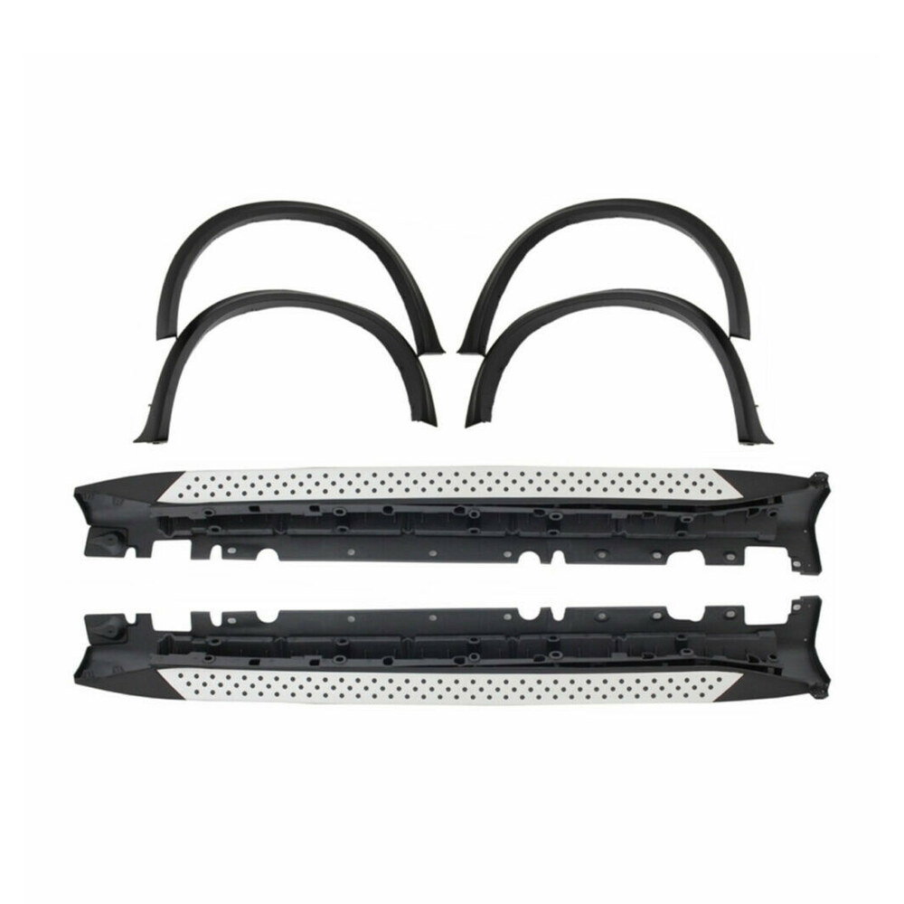 Pachet praguri laterale și extensii aripi compatibil cu BMW X5 E70 (07-13) Pachet praguri laterale și extensii aripi compatibil cu BMW X5 E70 (07-13)