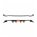 Pachet prelungire cu difuzor compatibil cu VW Golf 7.5 (17-19)