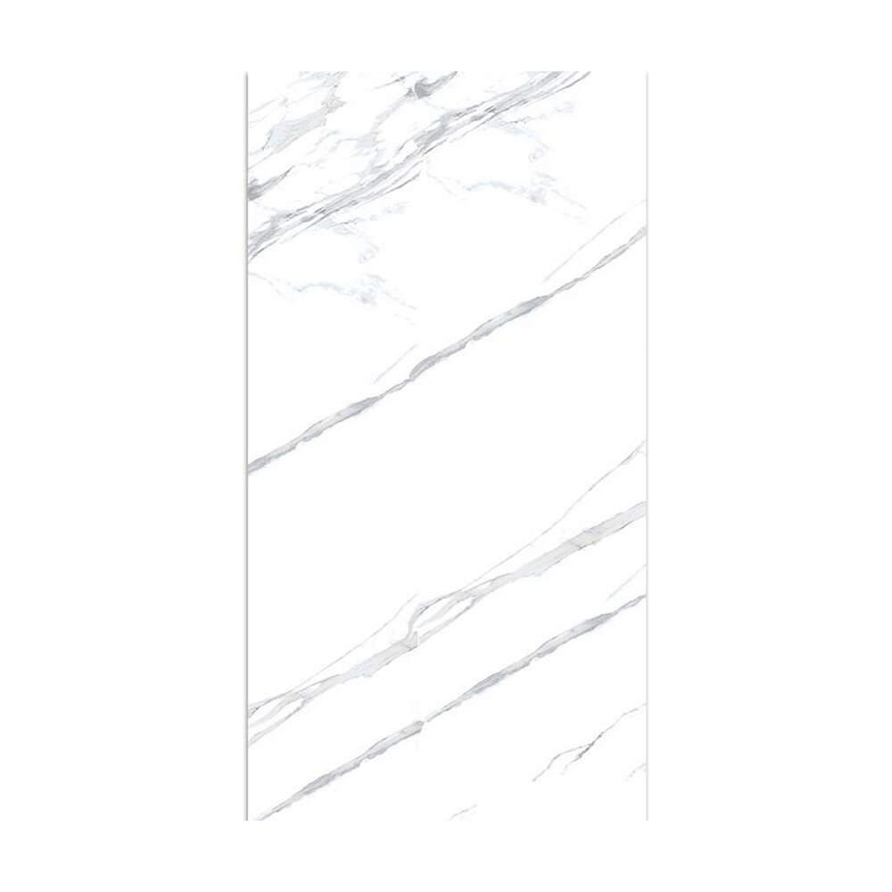 Panou decorativ PVC textură marmură Alb Calacatta, 122x280x0,8 cm Panou decorativ PVC textură marmură Alb Calacatta, 122x280x0,8 cm
