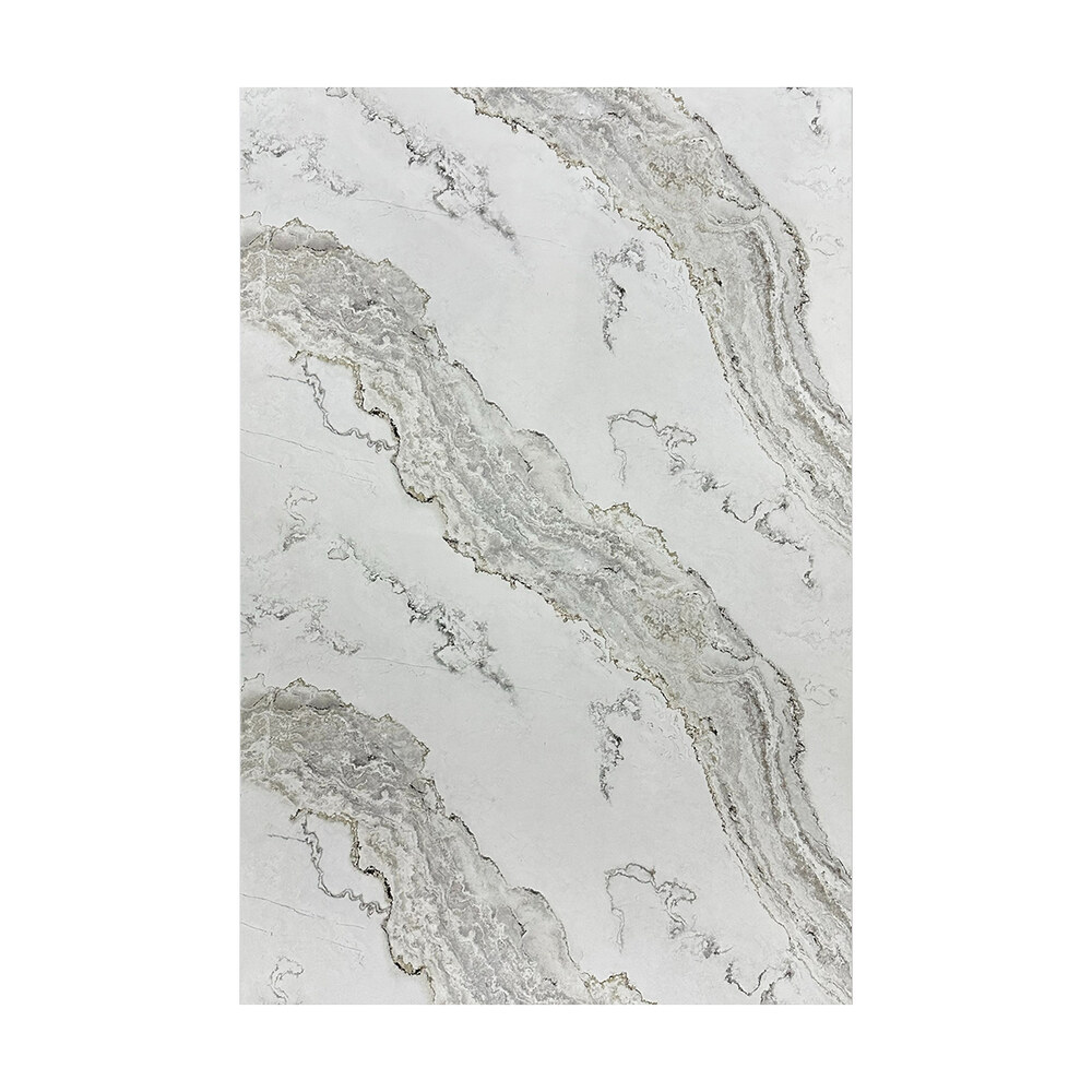 Panou decorativ PVC textură marmură Picasso White, 122x270 cm Panou decorativ PVC textură marmură Picasso White, 122x270 cm