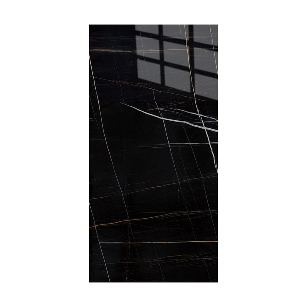 Panou decorativ PVC textură marmură Sahara Negru, 122x280x0,8 cm Panou decorativ PVC textură marmură Sahara Negru, 122x280x0,8 cm