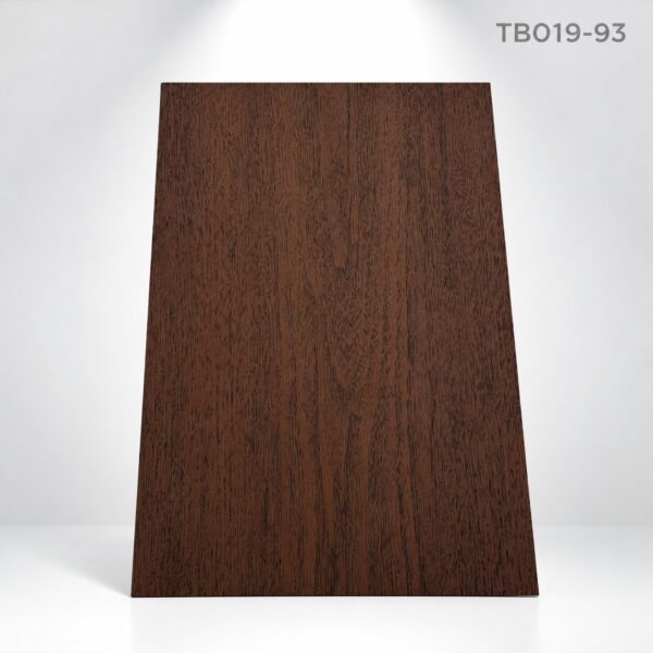 Panou decorativ TB019-93 Smoked Walnut întreg, în picioare, cu decor de nuc afumat și finisaj mat