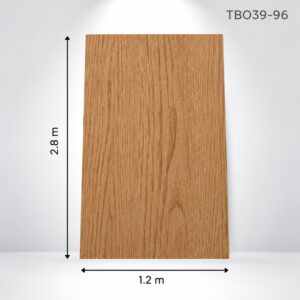 Panou decorativ TB039-96 Natural Honey Oak, stejar în tonuri de miere, cu cotele plăcii