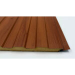 Detaliu al nervurilor VS-04-002 cu fibră de lemn imprimată și muchia cu miez de poliuretan