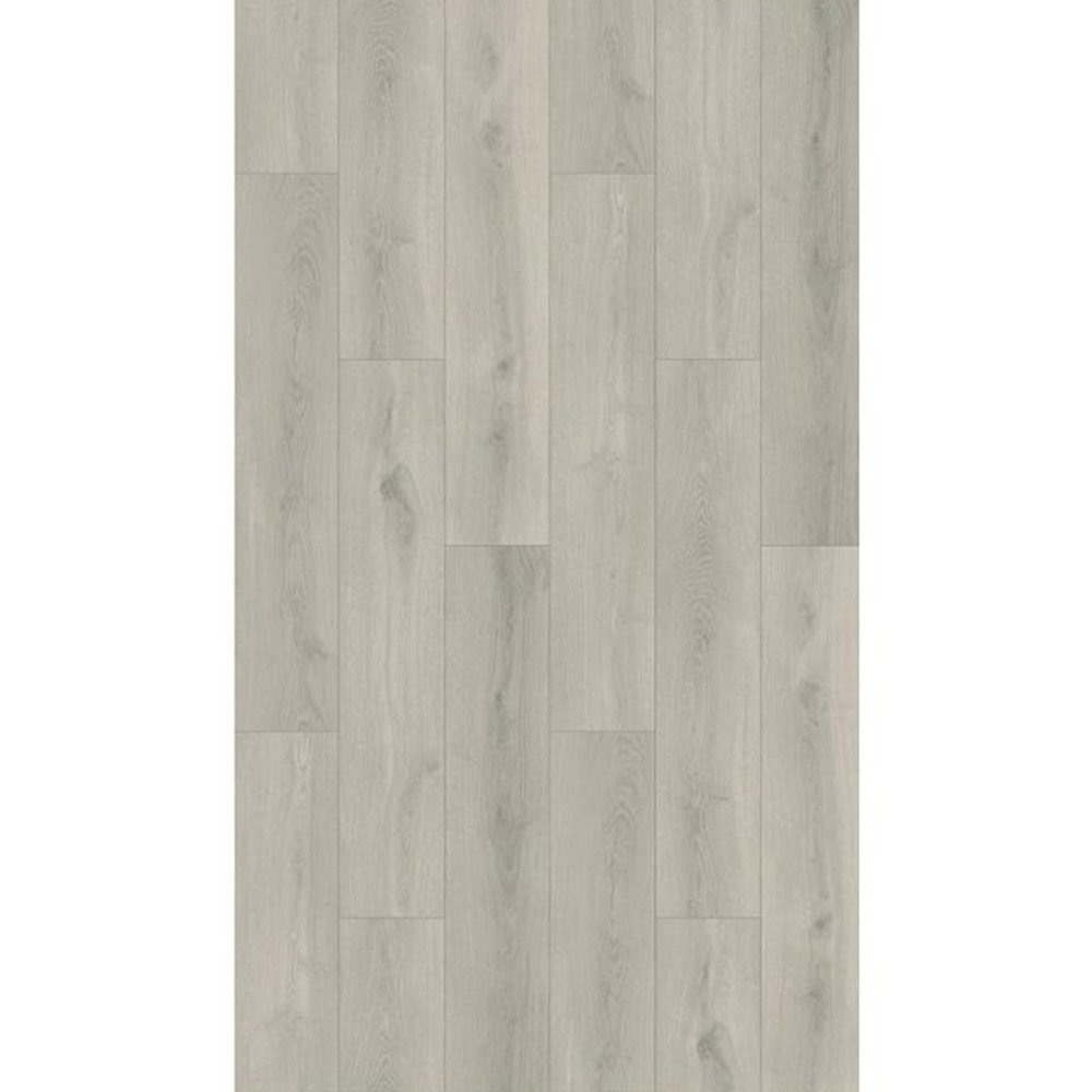Bella Casa Cerat 60094, decor lemn gri deschis Parchet laminat Bella Casa Cerat 60094, plăci în decor de lemn gri deschis cu fibră lungă, vedere de sus
