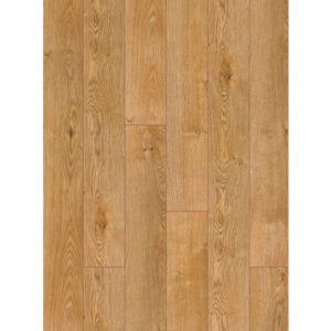 Parchet laminat Classen Adventure 62594, plăci în decor de lemn auriu cu noduri, vedere de sus