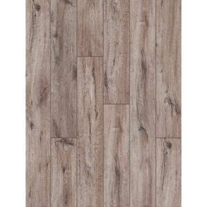 Parchet laminat Classen Adventure 62597, plăci cu decor de stejar gri-maroniu, cu noduri și crăpături închise