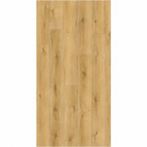 Parchet laminat Classen Adventure 62598, plăci cu decor de stejar auriu cu noduri, vedere de sus