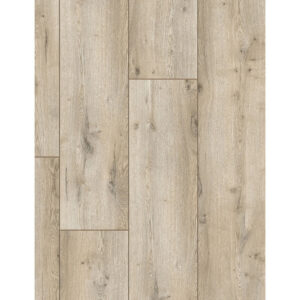 Parchet laminat Classen Arteo 54821, plăci extralate în decor de lemn crem cu noduri fine, vedere de sus