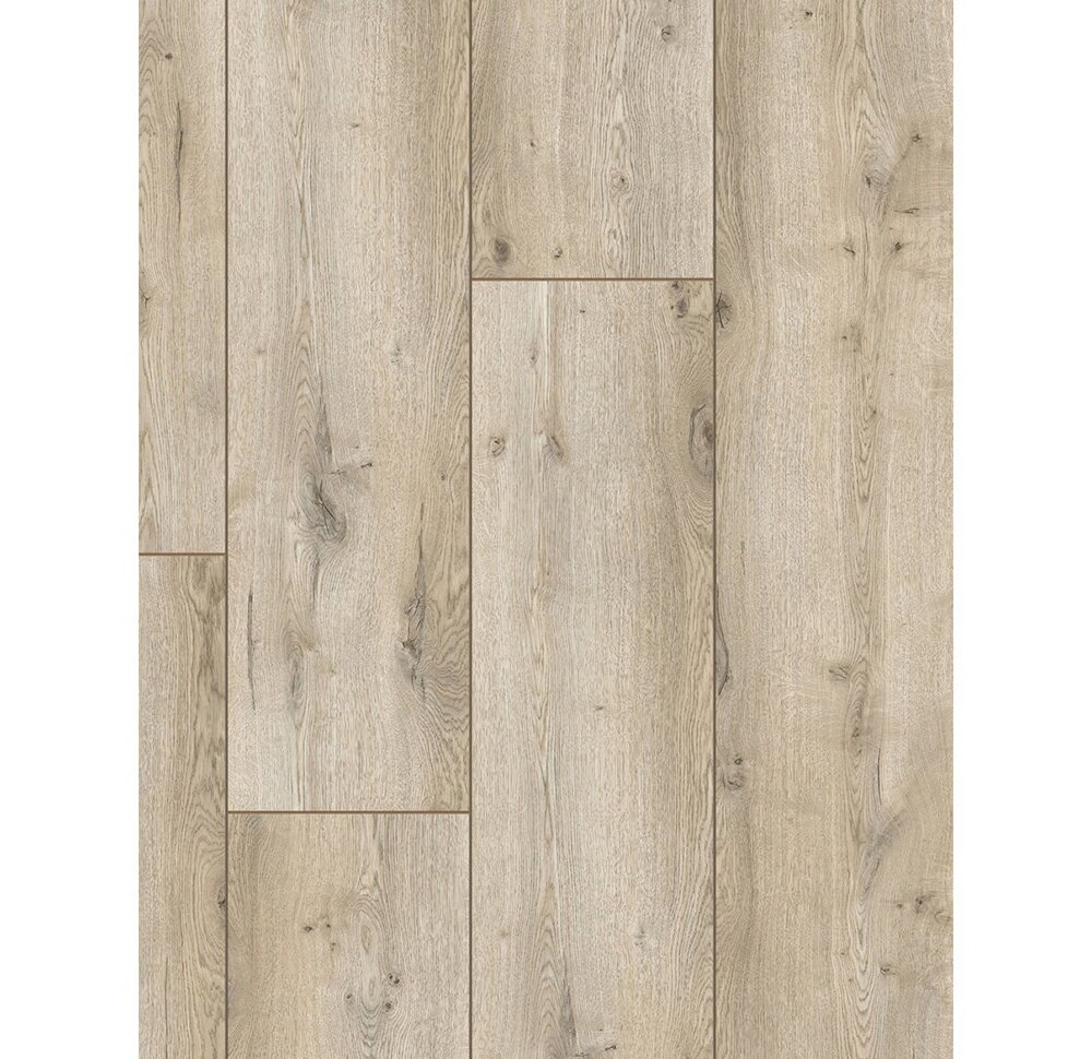 Classen Arteo 54821, decor lemn crem Parchet laminat Classen Arteo 54821, plăci extralate în decor de lemn crem cu noduri fine, vedere de sus