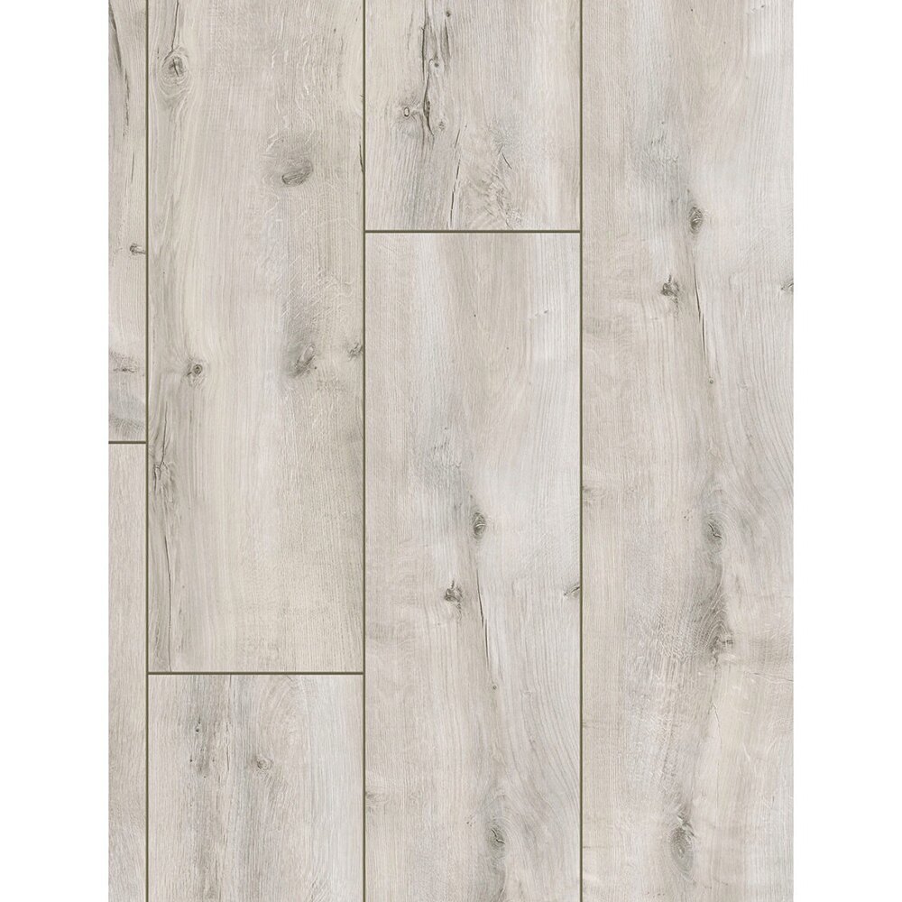 Classen Arteo 54822, decor lemn gri deschis Parchet laminat Classen Arteo 54822, plăci extralate în decor de lemn gri deschis cu noduri, vedere de sus