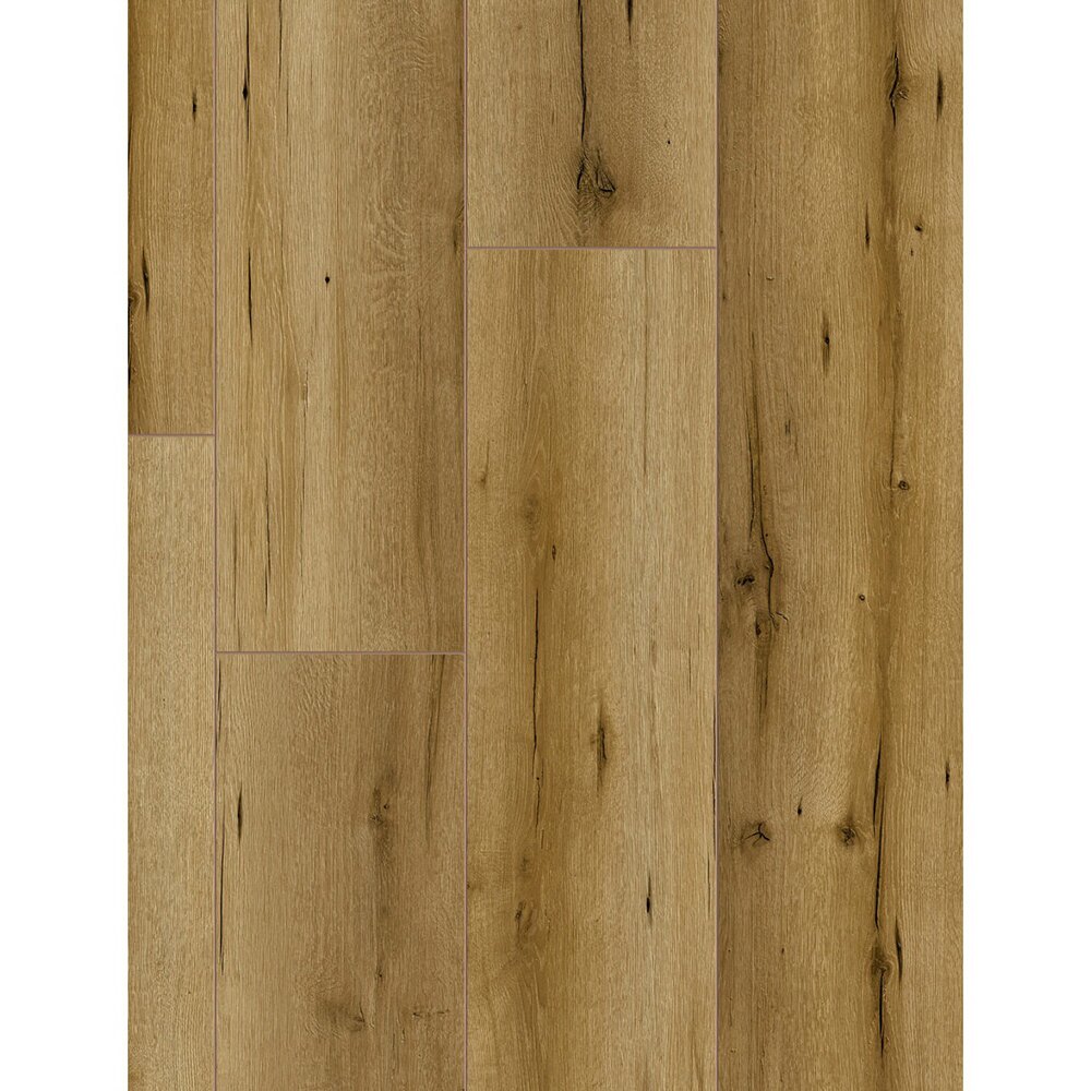Classen Arteo 54830, decor lemn nuc Parchet laminat Classen Arteo 54830, plăci extralate în decor de lemn maro nuc cu noduri, vedere de sus