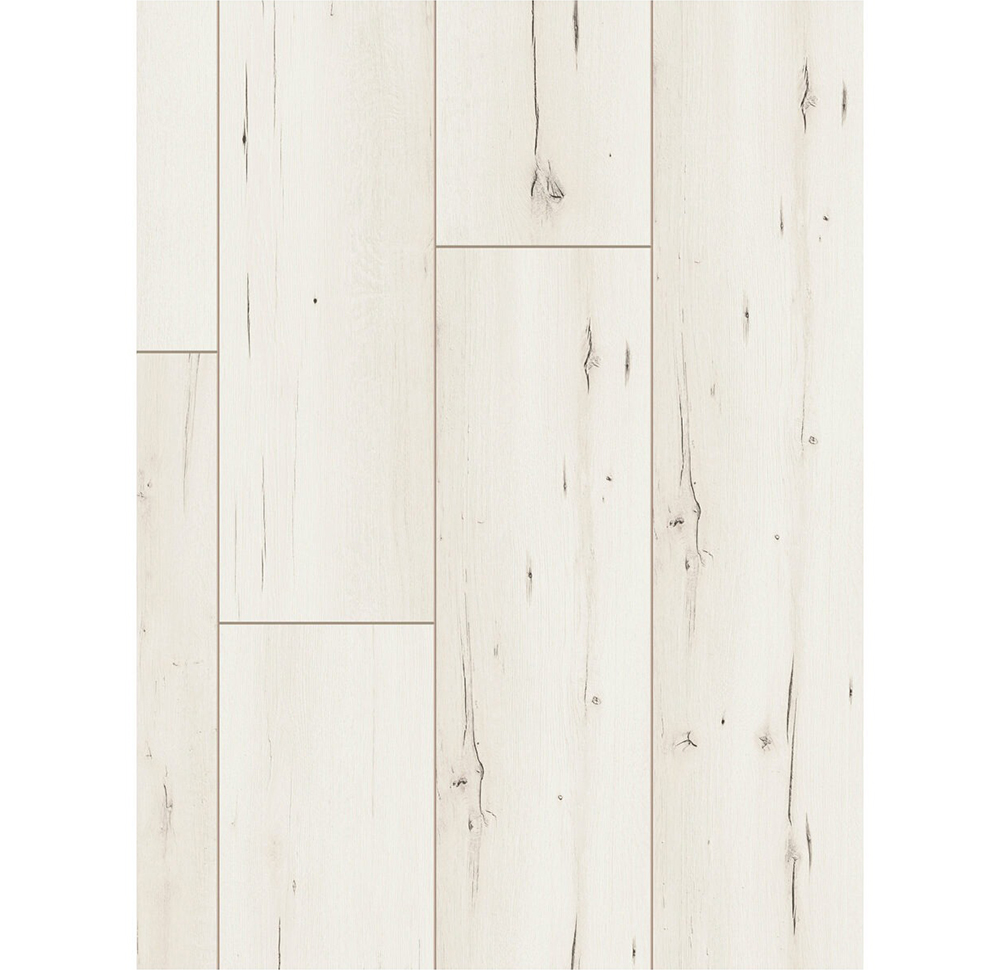 Classen Arteo 54832, lemn alb-crem, plăci extralate Parchet laminat Classen Arteo 54832, plăci extralate cu decor de lemn alb-crem, noduri și fisuri fine