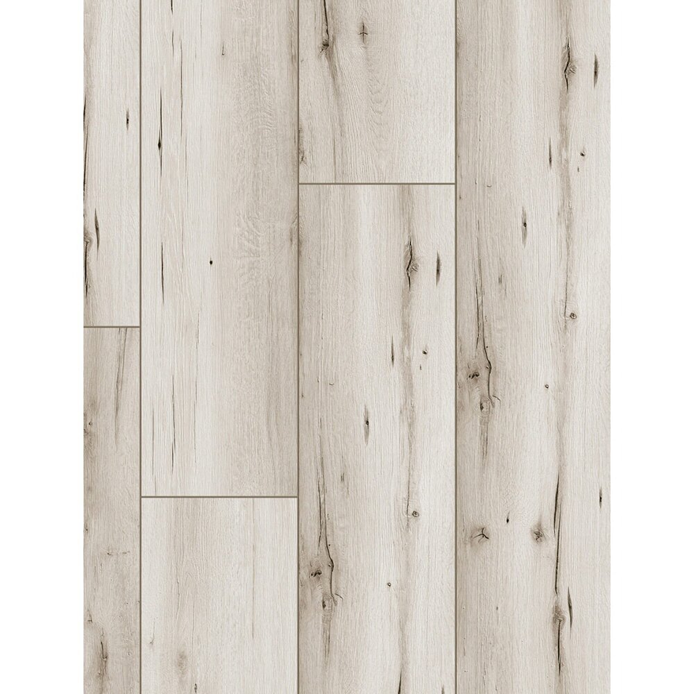 Classen Arteo 54835, decor lemn gri albit Parchet laminat Classen Arteo 54835, plăci în decor de lemn gri albit cu crăpături fine, vedere de sus