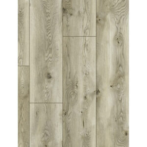 Parchet laminat Classen Arteo 54848, plăci extralate în decor de lemn grej cu noduri, vedere de sus
