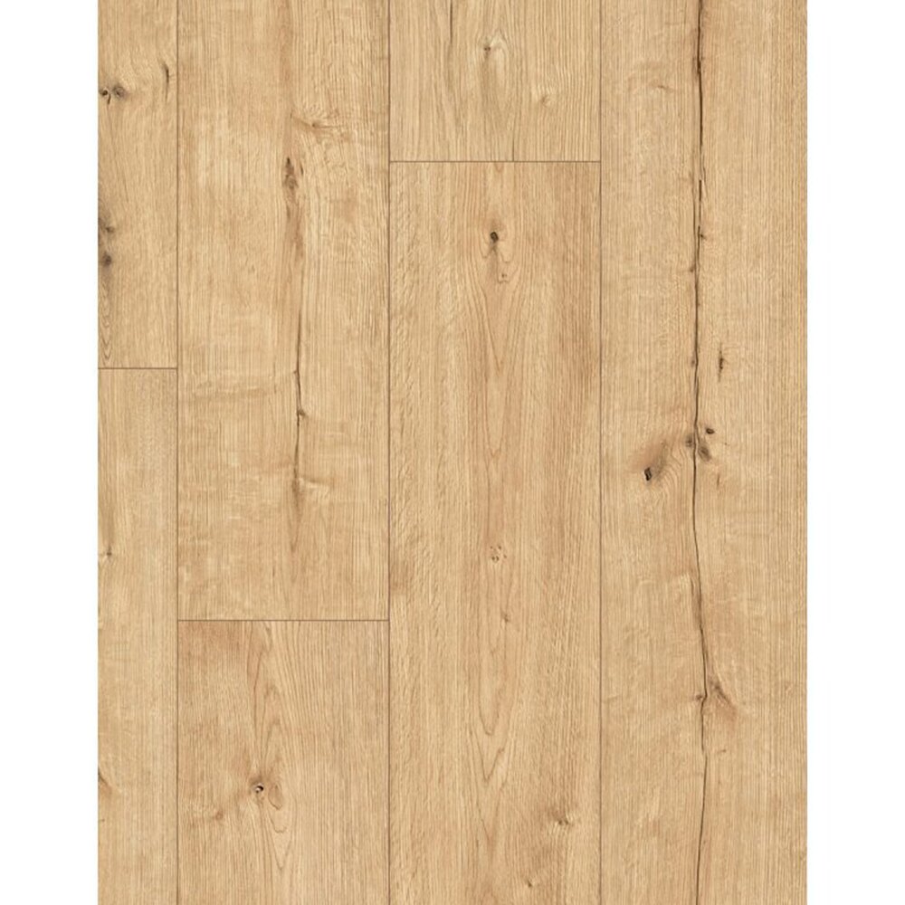 Classen Arteo 55092, decor lemn auriu deschis Parchet laminat Classen Arteo 55092, plăci late în decor de lemn auriu deschis cu noduri, vedere de sus