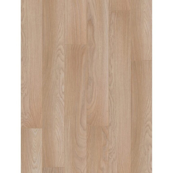 Parchet laminat Classen Discovery 54706, plăci în decor de lemn crem cu fibră fină, vedere de sus