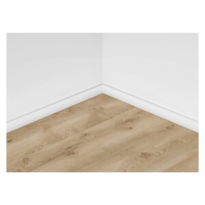 Classen Evolution 63112 montat într-un colț de cameră, lângă pereți albi și plintă albă