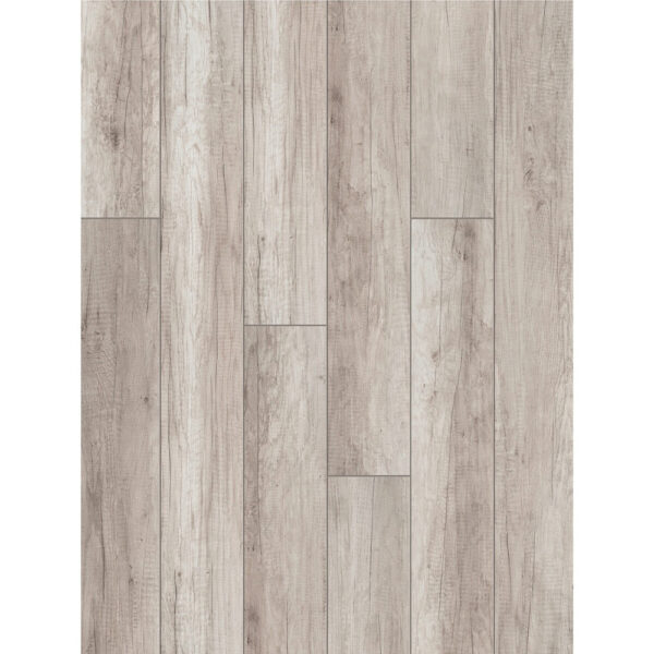 Parchet laminat Classen Extreme 54750, plăci în decor de lemn gri rustic cu tonuri variate, vedere de sus