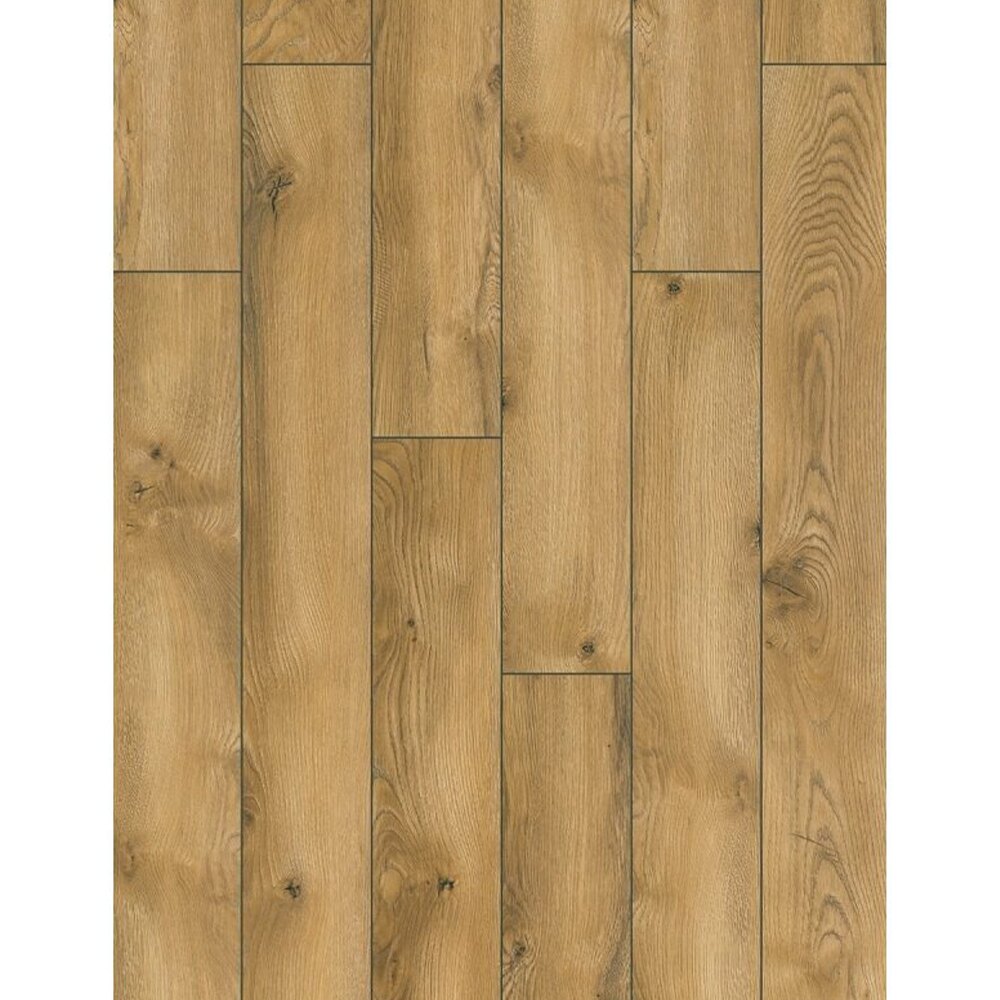 Parchet Classen Extreme 54751, decor stejar Parchet laminat Classen Extreme 54751, plăci cu decor de stejar auriu, cu noduri și fibră vizibilă