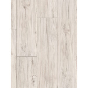 Parchet laminat Classen Harmony 56702, plăci late cu decor de lemn albit, alb-gri, cu noduri și fibră